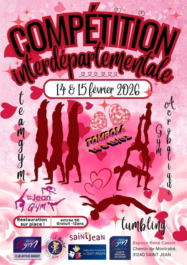 CR de l'inter départementale team Gym à Saint Jean fevrier 2026