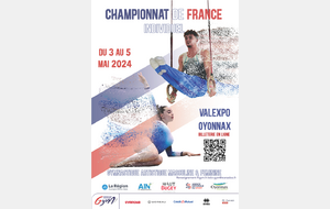 CR du Championnat de France Performance Individuel - du 3 au 5 Mai à Oyonnax