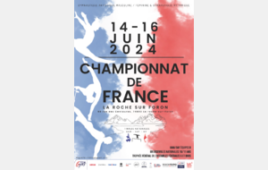  CR du Championnat de France B Performance par équipes - du 14 au 16 Juin à La-Roche-sur-Foron (74)