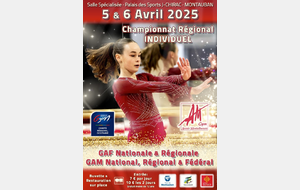 CR du Championnat Régional Individuel - 5 et 6 Avril à Montauban (82)