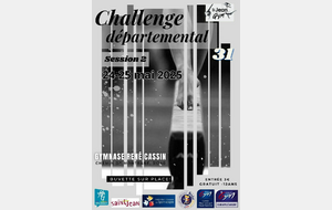 CR du Challenge Départemental Session 2 - du 24 et 25 mai à St Jean (31)