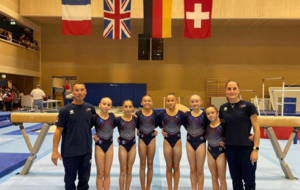 Manon Milan en équipe de France lors du match international U13 !