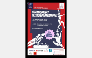 CR Championnat InterDépartemental équipe - 21/22 fév à Blagnac
