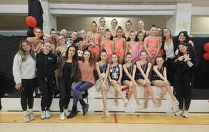 CR de la compétition inter départementale en GR duos et ensembles à Toulouse