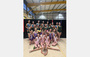 CR de la compétition Régionale GR duos et ensembles fed B fed C à Pamiers le 14 avril .