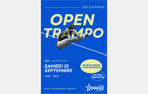 Portes ouvertes au trampoline samedi 12septembre 14h16h