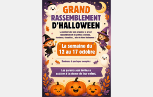 semaine Halloween à la baby gym