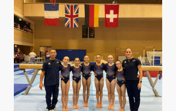 Manon Milan en équipe de France lors du match international U13 !