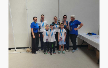 la section Paratrampoline au FESTIGYM  remporte pleins de titres.