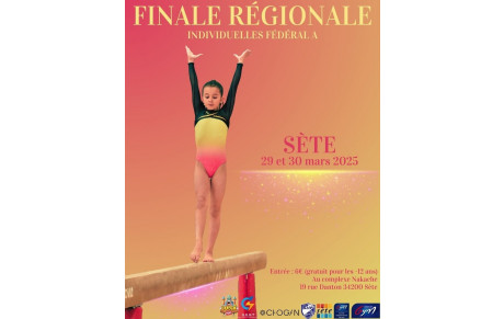 CR de la Finale Régionale Fed A Individuel - 29 et 30 Mars à Sète (34)
