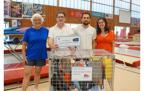 Un grand merci à la Fondation SNCF et à nos héros du quotidien !