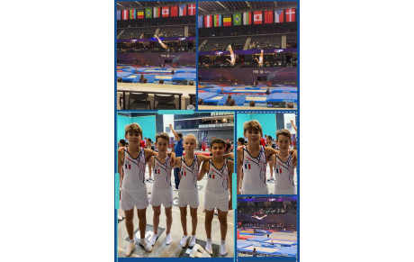 CR de la participation de Clément ( trampoline)aux Championnats du monde à Pampelune