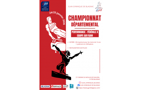 CR Championnat Départemental Equipe - 24/25 janvier 2026  à Blagnac