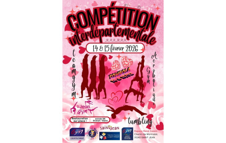 CR de l'inter départementale team Gym à Saint Jean fevrier 2026